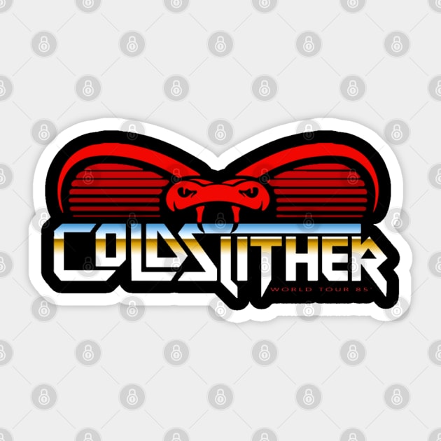Cold Slither World Domination Tour 85' Sticker by Python Patrol